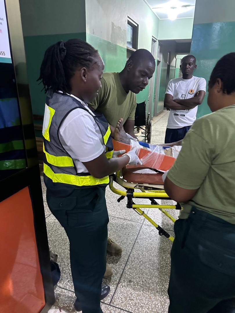 Kintampo Ambulance Teams Rescue Accident Victims
