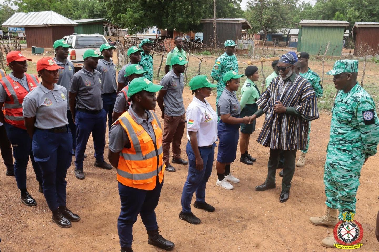 NAS CEO Commends CMFRS For Impacting Pre-Hospital Care Delivery In Northern Region