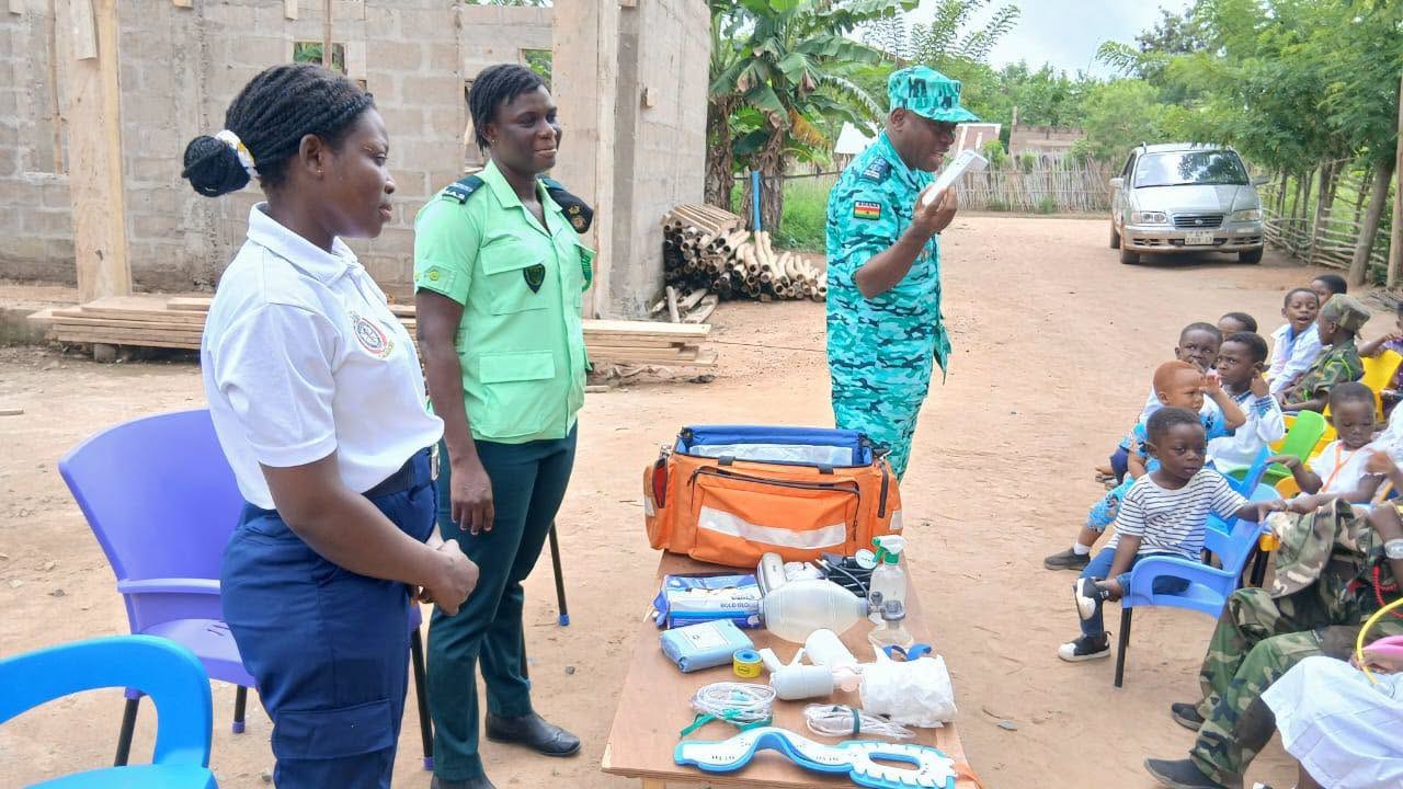 Volta Regional NAS Inspires Future Lifesavers at Impact Hub Academy Career Day