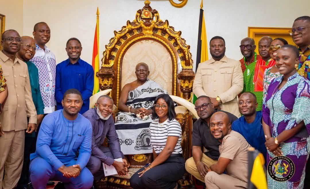 Minister of Health, NAS CEO and MOH Agency Heads Undertake Working Visit to Ashanti Region
