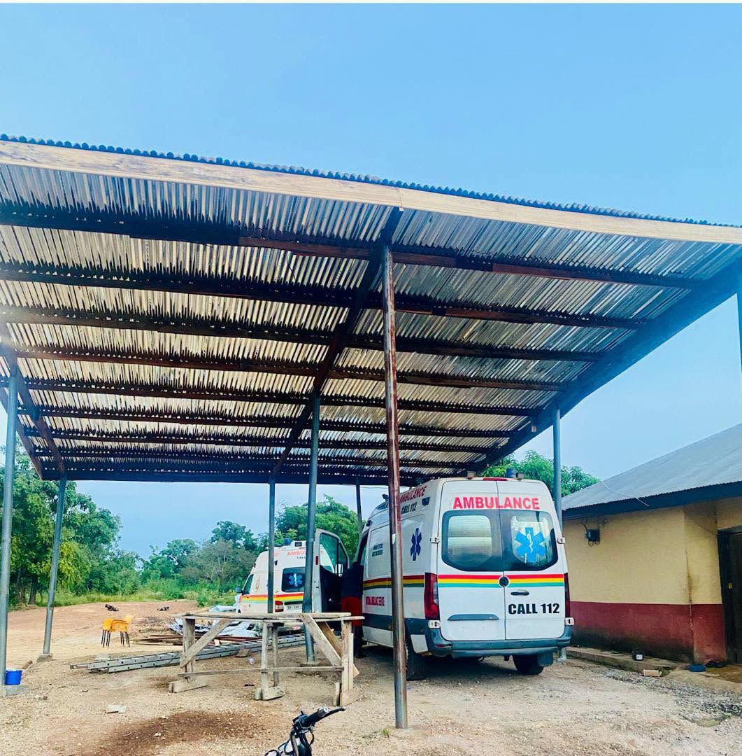 Hon. Andrews Dari Chiwetey Supports Rehabilitation of Sawla Ambulance Station’s Appliance Bay