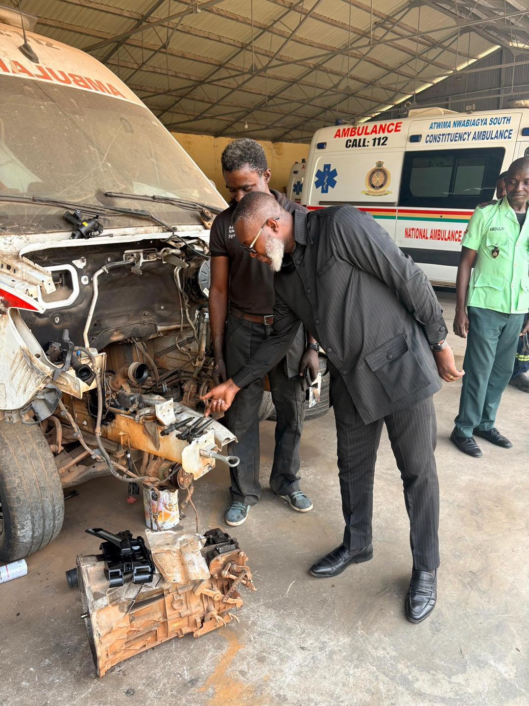 NAS KUMASI WORKSHOP TEAM GETS CEO PRAISE