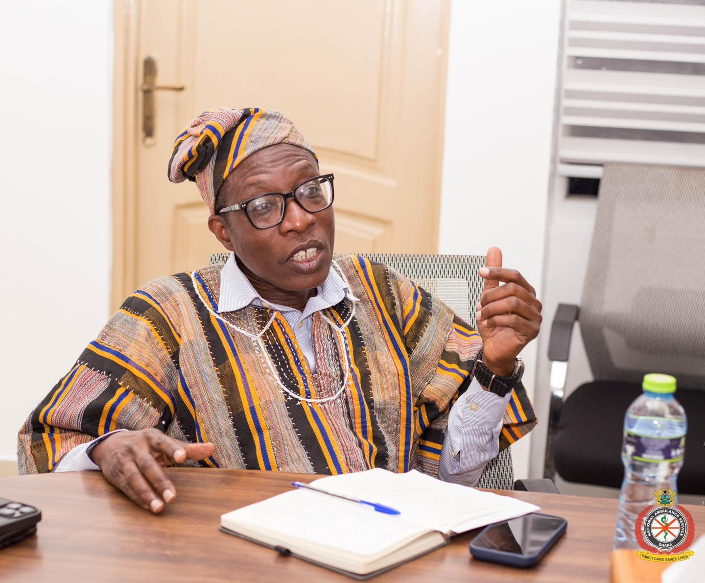 NAS MANAGEMENT CALLS ON KORLE-BU TEACHING HOSPITAL TO STRENGTHEN COMMUNICATION AND REFERRAL COORDINATION