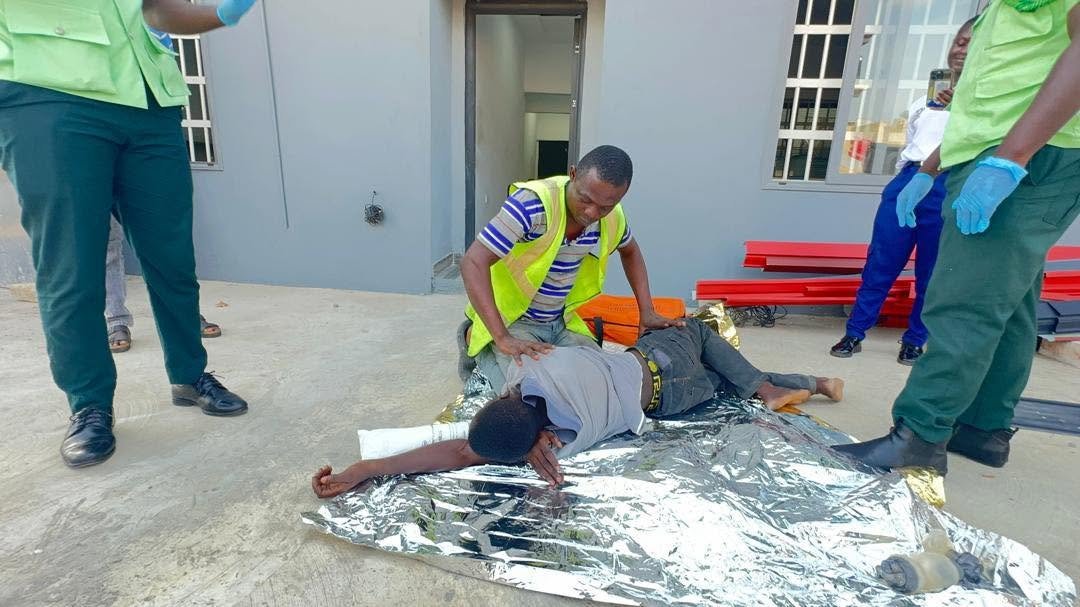 NAS Ashanti Conducts Public Education for Sky Roofing System Workers at Jamasi