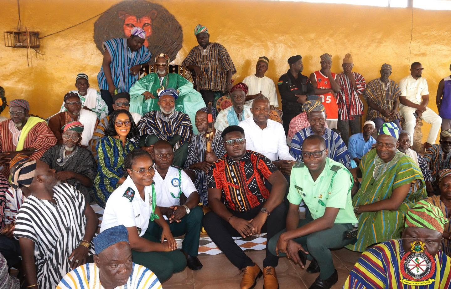 National Ambulance Service CEO Pays Courtesy Call On Yaa Naa