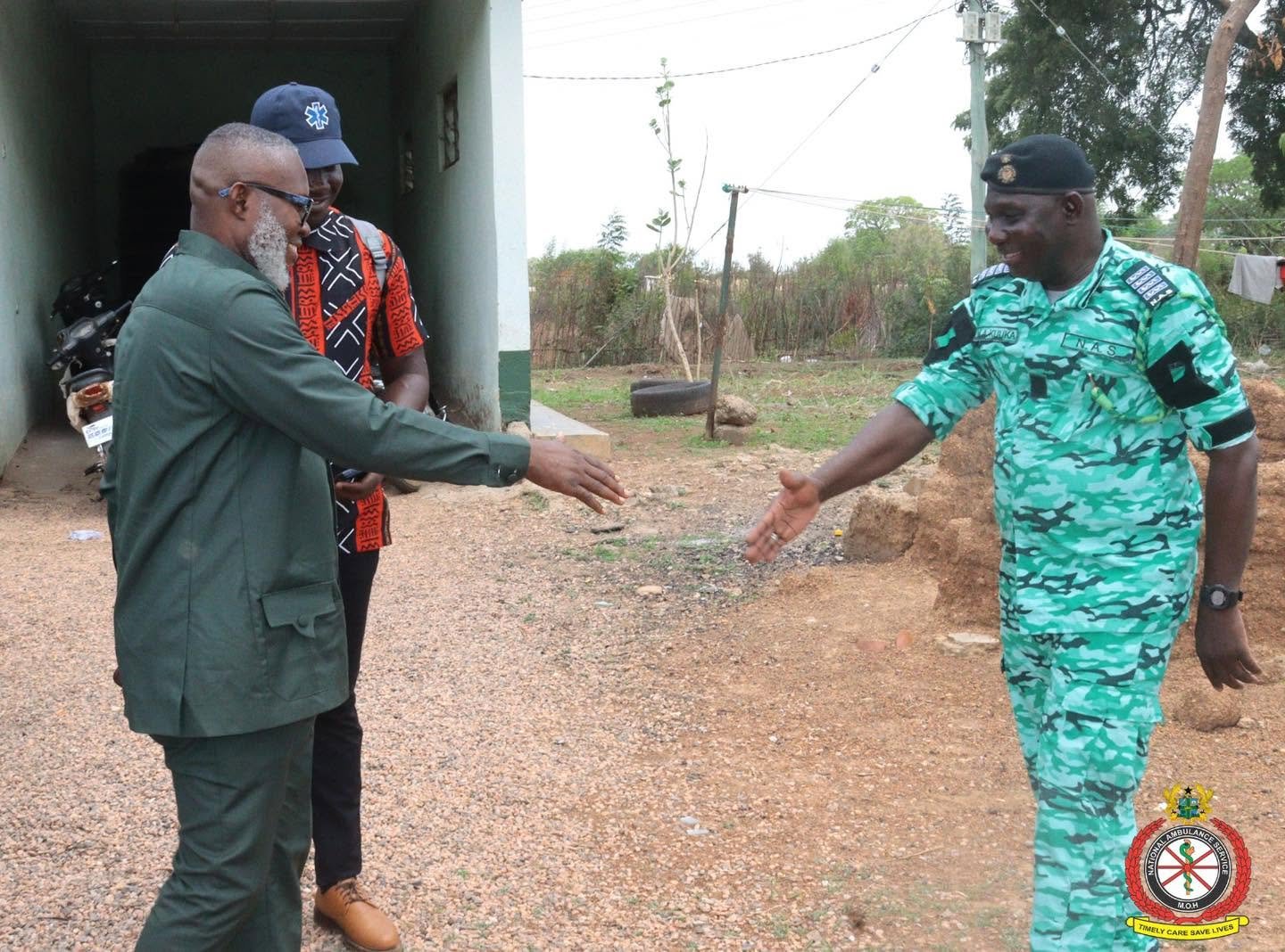 Nas Ceo Commends Zabzugu Ambulance Staff For Dedication, Praises Crs For Station Renovation