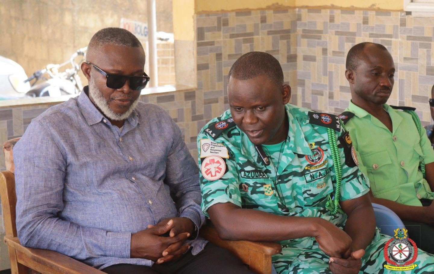 NAS CEO Pays Courtesy Call on Paramount Chief of Bongo