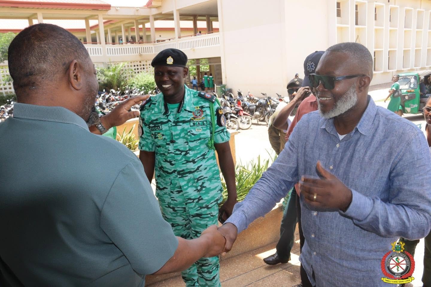 NAS CEO Engages Medical Director of Bolgatanga Regional Hospital