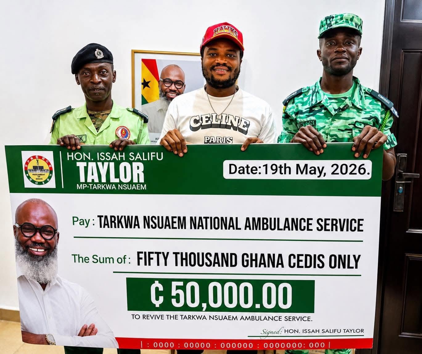 Tarkwa Ambulance Station Receives Major Boost to Restore Broken-Down Ambulance