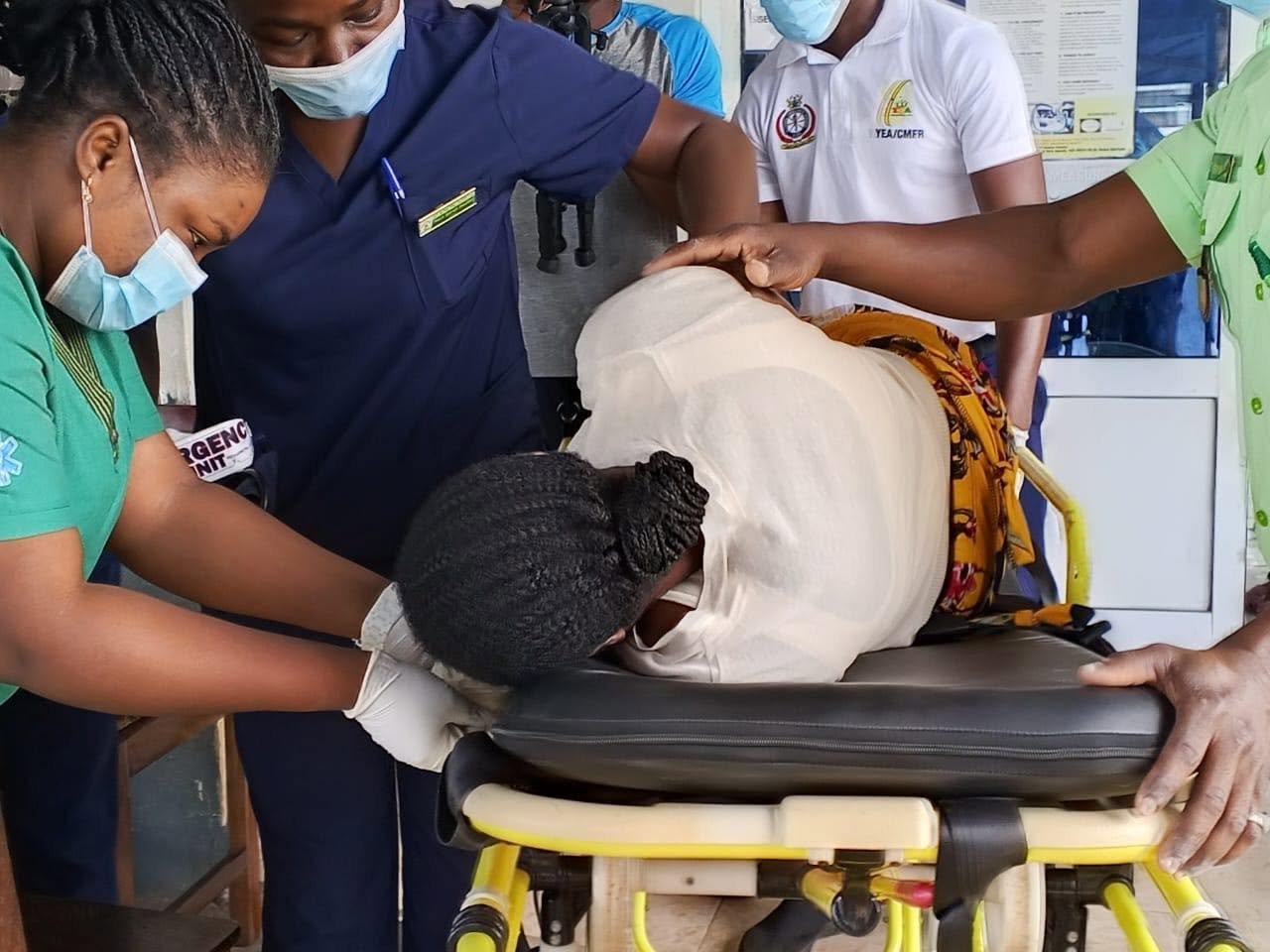 NAS and Ho Municipal Hospital Hold Emergency Simulation Exercise