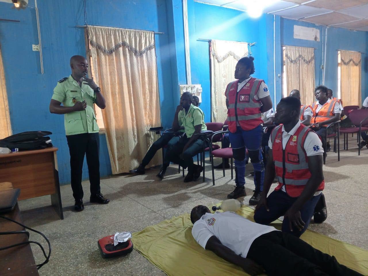 ‎Lawra Ambulance Station Holds Q2 CPD For Personnel