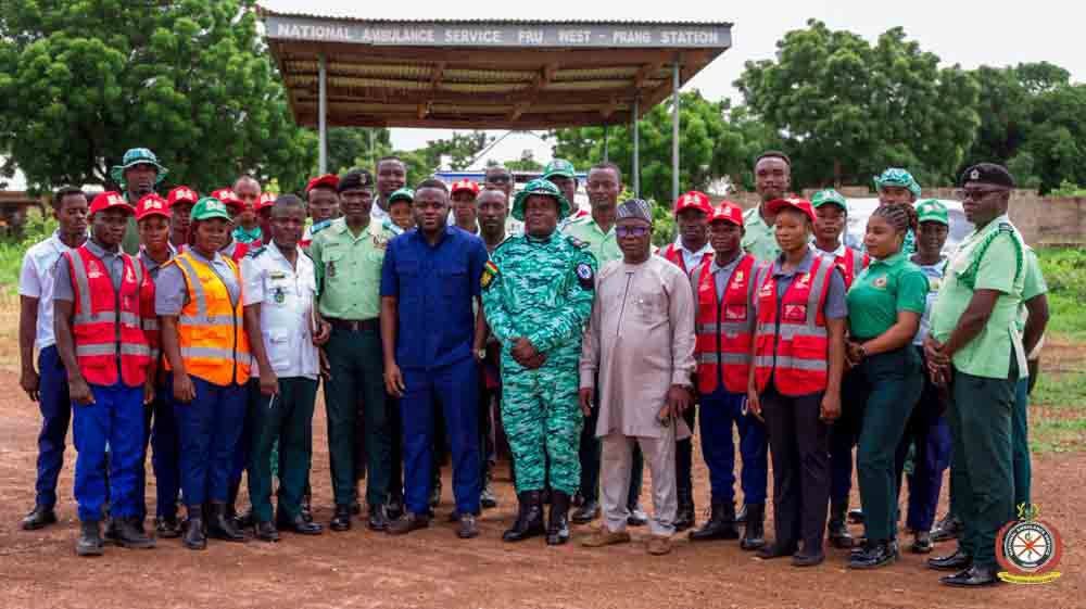 NAS Deputy CEO in Bono East; Meets Stakeholders to Tackle Operational Gaps, EMT Welfare