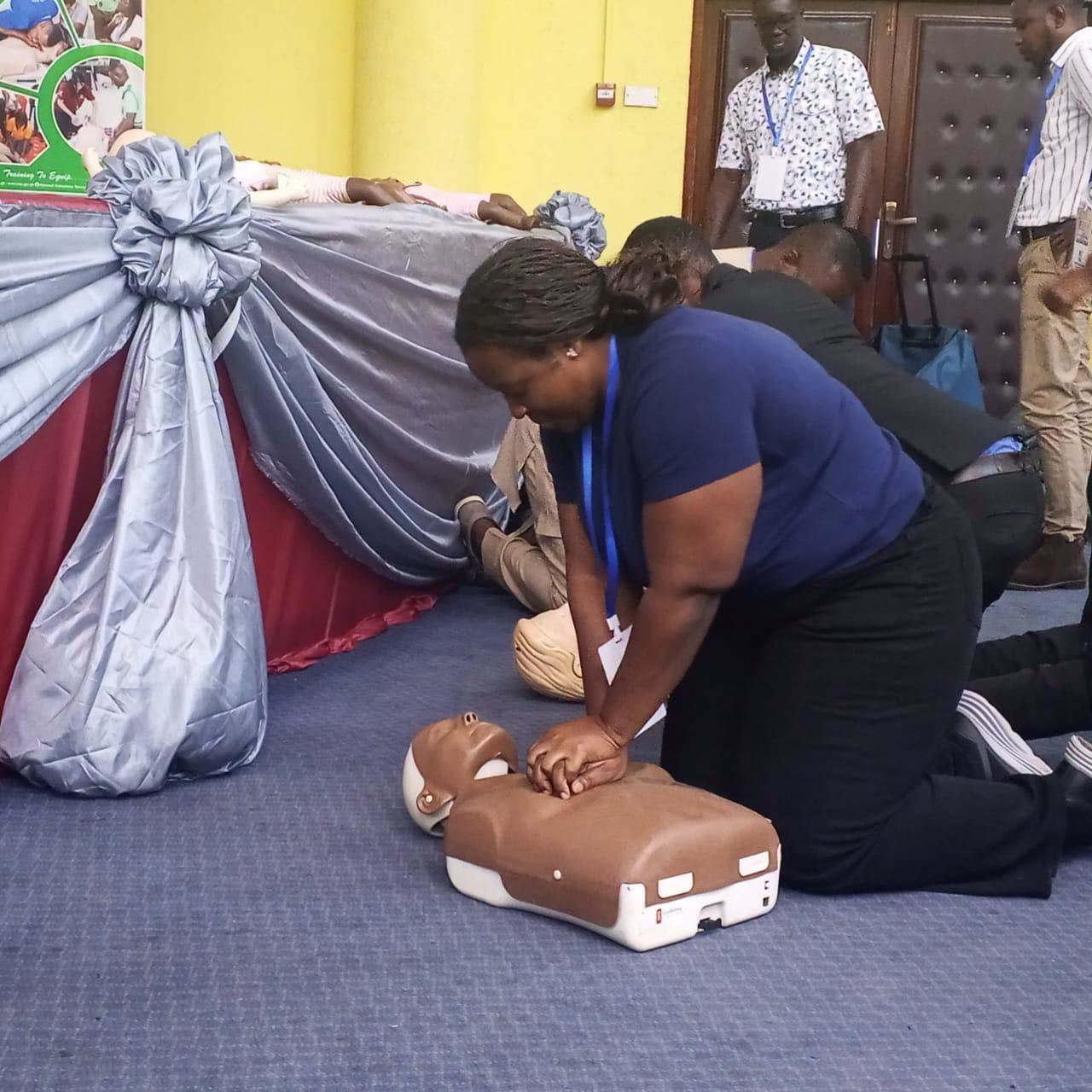 NAS Trains Participants In Basic Life Support At 15th Medical Knowledge Fiesta 2026