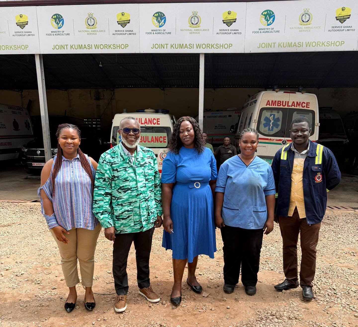 NAS CEO Inspects Progress of “Operation Restore Fleet” in Ashanti Region