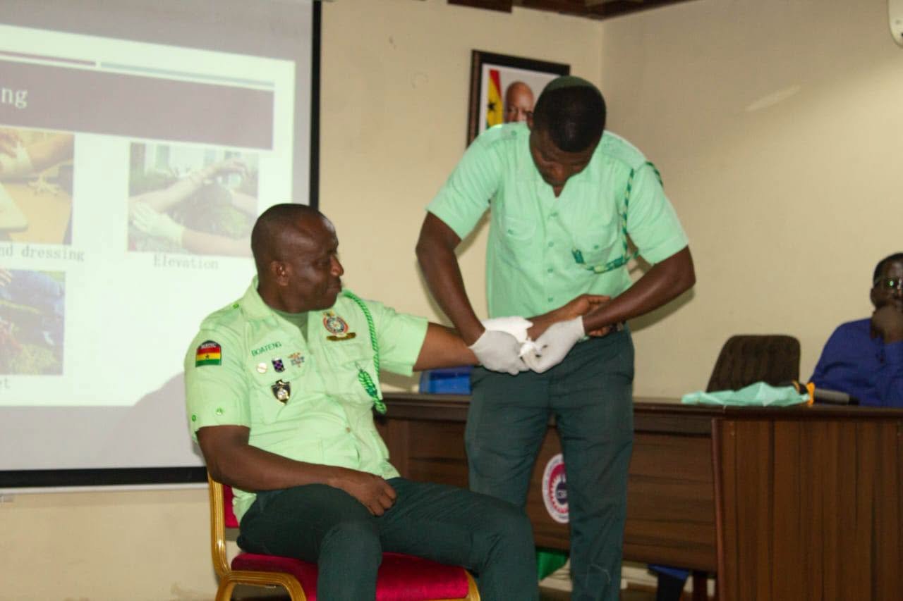 NAS Empowers CSIR-FORIG Staff with Lifesaving Skills in Basic Life Support